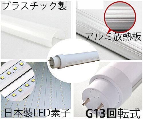 Amazon | HF32形/40形直管LED蛍光灯 ぐろー式・インバーター式